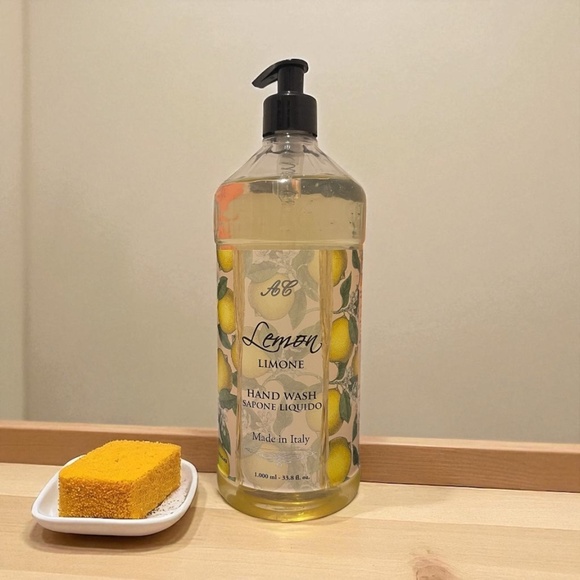Saponificio Lemon Hand Wash | Luxury Italian Liquid Soap 33.8 fl oz - Picture 1 of 1